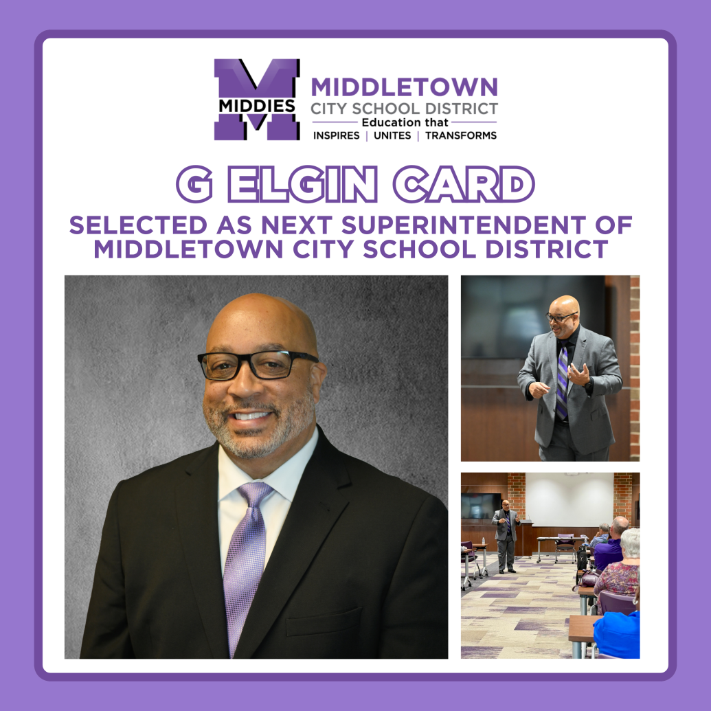 photos of G Elgin Card, Superintendent for MCSD